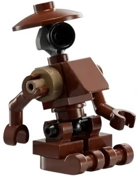 LEGO Pit Droid - Reddish Brown Skeleton Arms minifigure