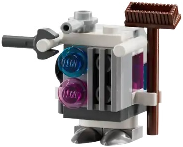 LEGO Gonk Droid (GNK Power Droid) - Body with Trans-Dark Blue and Trans-Dark Pink Lights minifigure