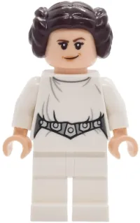 LEGO Princess Leia - White Dress, Detailed Belt with 5 Emblems minifigure