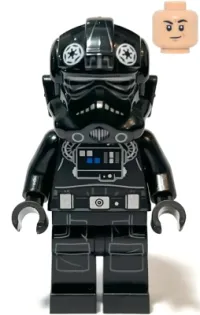 LEGO Imperial TIE Fighter Pilot - Medium Tan Head set