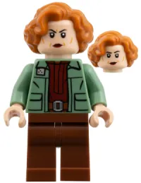 LEGO Colonel Ward - Sand Green Jacket, Reddish Brown Legs minifigure