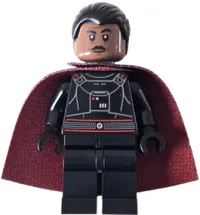 LEGO Moff Gideon - Cape, Medium Brown Head minifigure