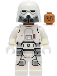 LEGO Imperial Remnant Snowtrooper - Medium Nougat Head minifigure