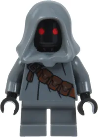 LEGO Jawa - Dark Bluish Gray Offworld Outfit, Strap with Pouches minifigure