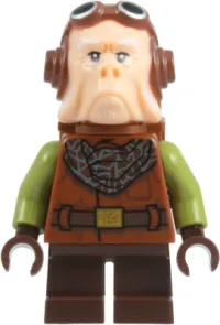 LEGO Kuiil - Backpack minifigure