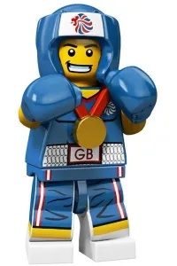LEGO Brawny Boxer, Team GB (Minifigure Only without Stand and Accessories) minifigure