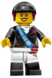 LEGO Horseback Rider, Team GB (Minifigure Only without Stand and Accessories) minifigure