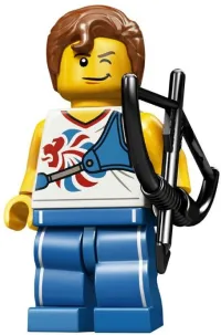 LEGO Agile Archer, Team GB (Minifigure Only without Stand and Accessories) minifigure