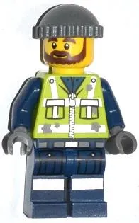 LEGO Garbage Man Grant minifigure