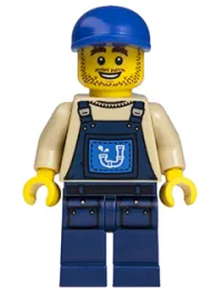 LEGO Plumber Joe minifigure
