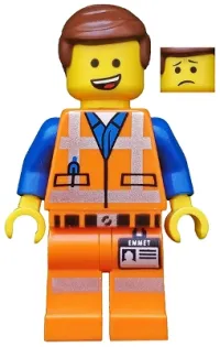 LEGO Emmet - Lopsided Open Mouth Smile minifigure