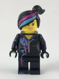 LEGO Lucy Wyldstyle with Magenta Lined Hoodie minifigure