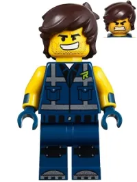 LEGO Rex Dangervest - Smile, Teeth / Angry minifigure
