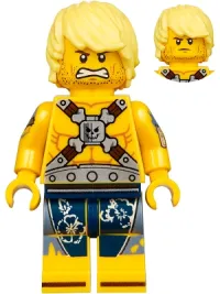 LEGO Chainsaw Dave minifigure