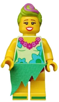 LEGO Hula Lula, The LEGO Movie 2 (Minifigure Only without Stand and Accessories) minifigure