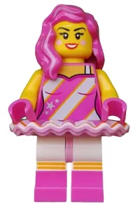 LEGO Candy Rapper, The LEGO Movie 2 (Minifigure Only without Stand and Accessories) minifigure