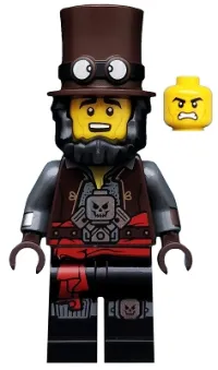 LEGO Apocalypseburg Abe, The LEGO Movie 2 (Minifigure Only without Stand and Accessories) minifigure