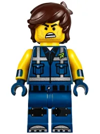 LEGO Rex Dangervest - Crooked Smile / Angry minifigure