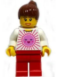 LEGO LEGO Brand Store Female, Pink Sun - Costa Mesa minifigure