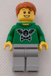 LEGO LEGO Brand Store Male, Bat Wings and Crossbones - Indianapolis minifigure