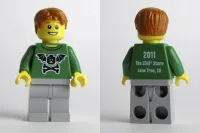 LEGO LEGO Brand Store Male, Bat Wings and Crossbones - Lone Tree minifigure