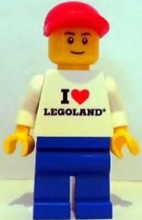 LEGO LEGO Brand Store Male, I Heart LEGOLAND - San Diego minifigure