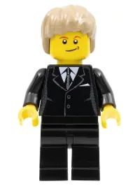 LEGO LEGO Brand Store Male, Dark Tan Hair - Liverpool minifigure