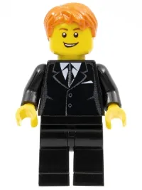 LEGO LEGO Brand Store Male, Dark Orange Hair - Liverpool minifigure