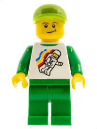 LEGO LEGO Brand Store Male, Classic Space Minifigure Floating - Victor minifigure