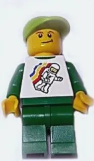 LEGO LEGO Brand Store Male, Classic Space Minifigure Floating - Peabody minifigure