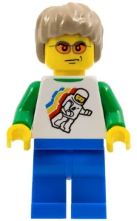 LEGO LEGO Brand Store Male, Classic Space Minifigure Floating (no back printing) {Sheffield} minifigure