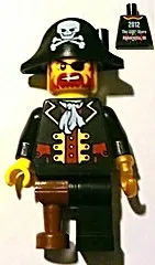 LEGO LEGO Brand Store Male, Pirate Captain Brickbeard - Alpharetta minifigure