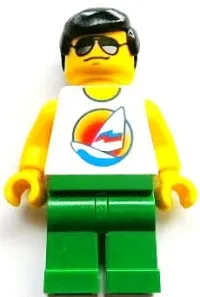 LEGO LEGO Brand Store Male, Surfboard on Ocean - Toronto Yorkdale minifigure