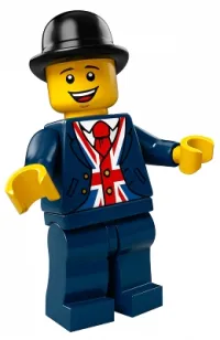 LEGO LEGO Brand Store Male, Bowler Hat, Lester - Leicester Square London UK minifigure