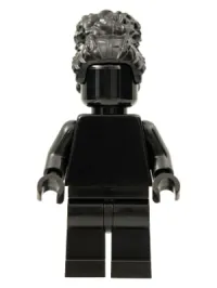 LEGO Everyone is Awesome Black (Monochrome) minifigure