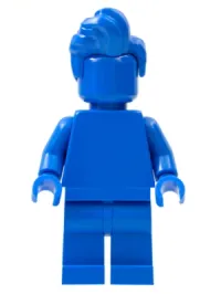 LEGO Everyone is Awesome Blue (Monochrome) minifigure
