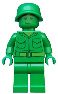LEGO Green Army Man - Plain minifigure