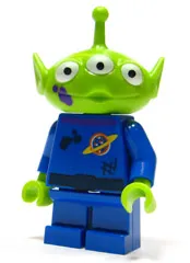 LEGO Alien - Dark Purple Splotch on Face minifigure