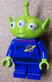 LEGO Alien - Yellow Splotch on Face minifigure