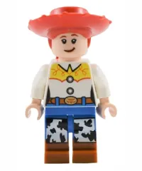 LEGO Jessie - Normal Legs, Minifigure Head and Bow minifigure