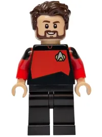 LEGO Commander William Riker minifigure