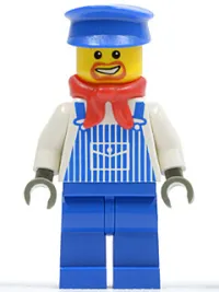 LEGO Engineer Max with Dark Gray Hands minifigure