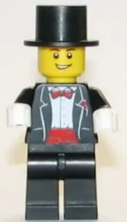 LEGO Groom with Top Hat minifigure