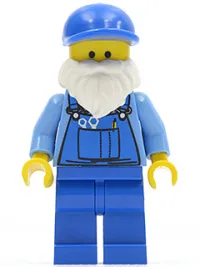 LEGO Janitor, White Beard minifigure