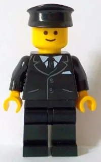 LEGO Chauffeur - Suit with Pockets minifigure