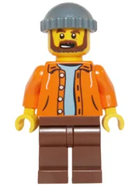LEGO Truck Driver / Ride Operator minifigure