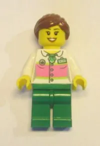 LEGO Supermarket Female Shop Assistant minifigure