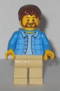 LEGO Dad - Beard, Shirt with Buttons minifigure