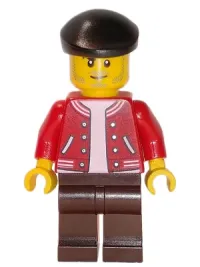 LEGO Newsstand Operator minifigure