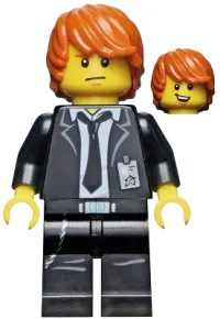 LEGO Agent Max Burns minifigure